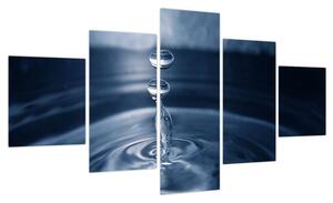 Obraz - Krople (125x70 cm)