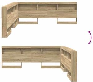 Super półka na głowę z miejscem na ładowanie - minimalistyczny design do nowoczesnej sypialni