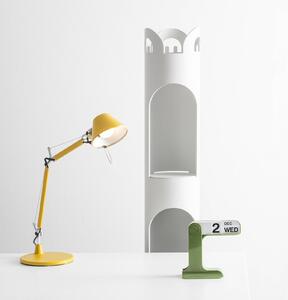 Artemide Lampa stołowa Tolomeo Micro, żółty / pomarańczowy, biuro, aluminium, design