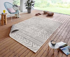 Szaro-kremowy dywan odpowiedni na zewnątrz NORTHRUGS Biri, 120x170 cm