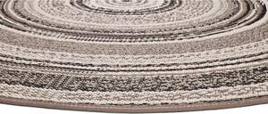 Szary dywan odpowiedni na zewnątrz Universal Verdi, ⌀ 120 cm