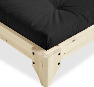 Łóżko dwuosobowe z drewna sosnowego ze stelażem 160x200 cm Elan – Karup Design