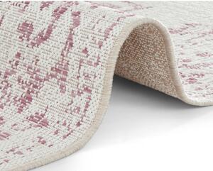 Czerwono-kremowy dywan odpowiedni na zewnątrz NORTHRUGS Tilos, 160x230 cm