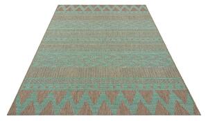 Zielono-beżowy dywan odpowiedni na zewnątrz NORTHRUGS Sidon, 200x290 cm