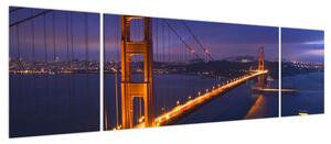 Obraz - Most Golden Gate (170x50 cm)