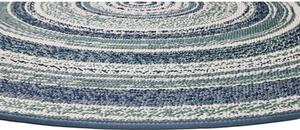 Niebieski dywan odpowiedni na zewnątrz Universal Verdi, ⌀ 120 cm
