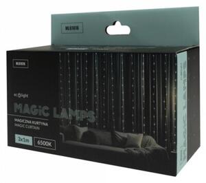 Kurtyna świetlna lampki świąteczne 200 LED 3x1m 6500K DC 5V MAGICZNE LAMPKI Ecolight
