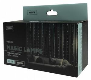 Kurtyna świetlna lampki świąteczne 200 LED 3x1m 6500K DC 5V MAGICZNE LAMPKI Ecolight