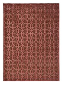 Czerwony dywan z wiskozy Universal Margot, 60x110 cm