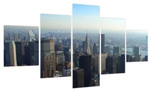 Obraz - Manhattan za dnia (125x70 cm)