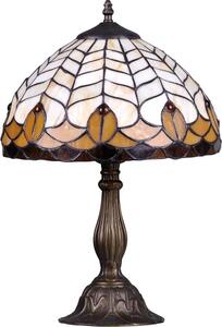 Stołowa lampa witrażowa vintage w stylu D5-T81