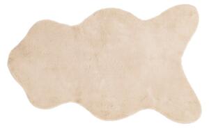 Beżowa sztuczna skóra Tiseco Home Studio Rabbit, 60x90 cm