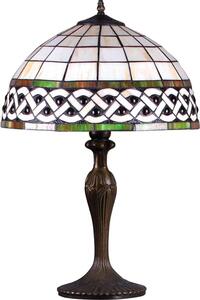 Lampka stołowa witrażowa w stylu retro - S999-Awinion
