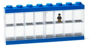 Niebieski pojemnik kolekcjonerski na 16 mini figurek LEGO®