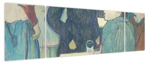 Obraz - Henri de Toulouse-Lautrec, A Corner of the Moulin de la Galette, reprodukcje (170x50 cm)