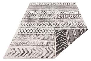 Czarno-kremowy dywan odpowiedni na zewnątrz NORTHRUGS Biri, 120x170 cm
