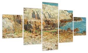 Obraz - Childe Hassam, A North East Headland, reprodukcje (125x70 cm)