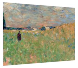 Obraz - Georges Seurat, A Summer Landscape, reprodukcje (70x50 cm)