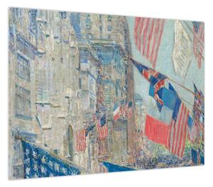Obraz - Childe Hassam, Allies day, reprodukcje (70x50 cm)