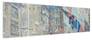 Obraz - Childe Hassam, Allies day, reprodukcje (170x50 cm)