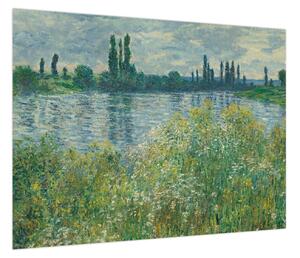 Obraz - Claude Monet, Banks of the Seine, reprodukcje (70x50 cm)