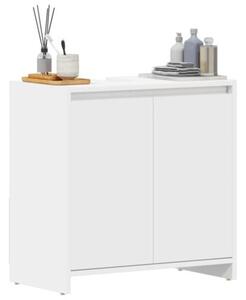 Szafka łazienkowa, biała, 60x33x61 cm, materiał drewnopochodny