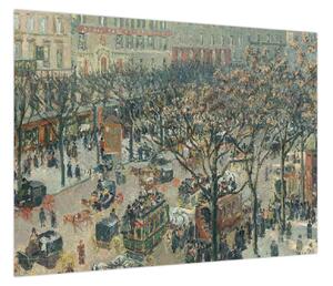 Obraz - Camille Pissarro, Boulevard des Italiens, Morning, Sunlight, reprodukcje (70x50 cm)