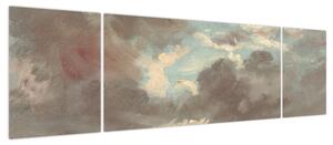Obraz - John Constable, Cloud Study Stormy Sunset, reprodukcje (170x50 cm)