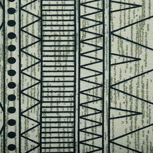 Nowoczesny dywan do salonu 80 x 150 cm z nadrukiem czarno-szary Keban Beliani