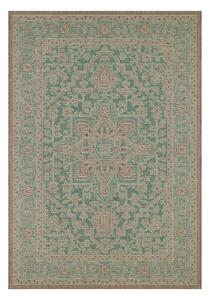 Zielono-beżowy dywan odpowiedni na zewnątrz NORTHRUGS Anjara, 160x230 cm