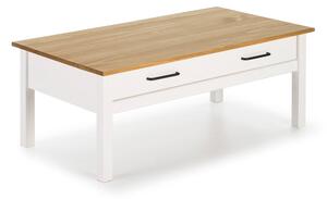 Biały drewniany stolik Marckeric Miranda