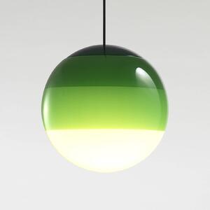 MARSET Lampa wisząca designerska Dipping Light, możliwość ściemniania, zielony, salon / jadalnia, szkło, design