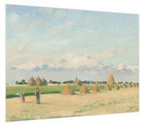 Obraz - Camille Pissarro, Landscape, Ile de France, reprodukcje (70x50 cm)