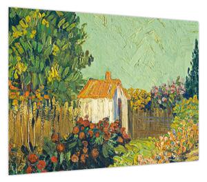 Obraz - Imitator of Vincent van Gogh, Landscape, reprodukcje (70x50 cm)