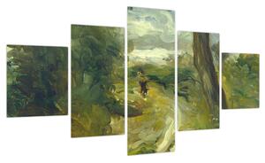 Obraz - Auguste Renoir, Landscape between Storms, reprodukcje (125x70 cm)