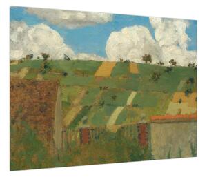 Obraz - Edouard Vuillard, Landscape of the Ile de France, reprodukcje (70x50 cm)