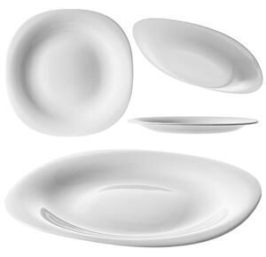 Talerz deserowy biały Prung, 21 cm, 1 szt