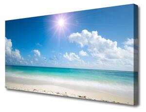 Obraz na Płótnie Morze Plaża Słońce Krajobraz