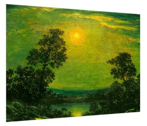 Obraz - Imitator of Ralph Albert Blakelock, Moonlight, reprodukcje (70x50 cm)
