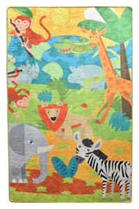 Dziecięcy dywan antypoślizgowy Conceptum Hypnose Animals, 100x160 cm