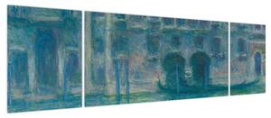 Obraz - Claude Monet, Palazzo da Mula, Venice, reprodukcje (170x50 cm)