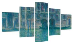 Obraz - Claude Monet, Palazzo da Mula, Venice, reprodukcje (125x70 cm)