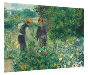 Obraz - Auguste Renoir, Picking Flowers, reprodukcje (70x50 cm)