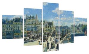 Obraz - Auguste Renoir, Pont Neuf, Paris, reprodukcje (125x70 cm)