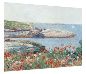 Obraz - Childe Hassam, Poppies, Isles of Shoals, reprodukcje (70x50 cm)