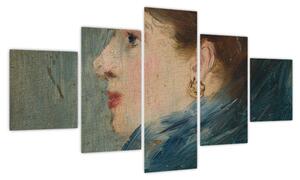 Obraz - Edouard Manet, Portrait of a Lady, reprodukcje (125x70 cm)
