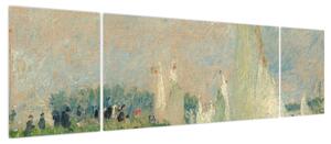 Obraz - Auguste Renoir, Regatta at Argenteuil, reprodukcje (170x50 cm)