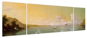 Obraz - Martin Johnson Heade, Rio de Janeiro Bay, reprodukcje (170x50 cm)