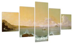 Obraz - Martin Johnson Heade, Rio de Janeiro Bay, reprodukcje (125x70 cm)