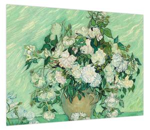 Obraz - Vincent van Gogh, Roses, reprodukcje (70x50 cm)